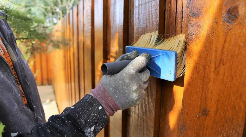 Deck Staining in Mtjuliettnpainter example 11