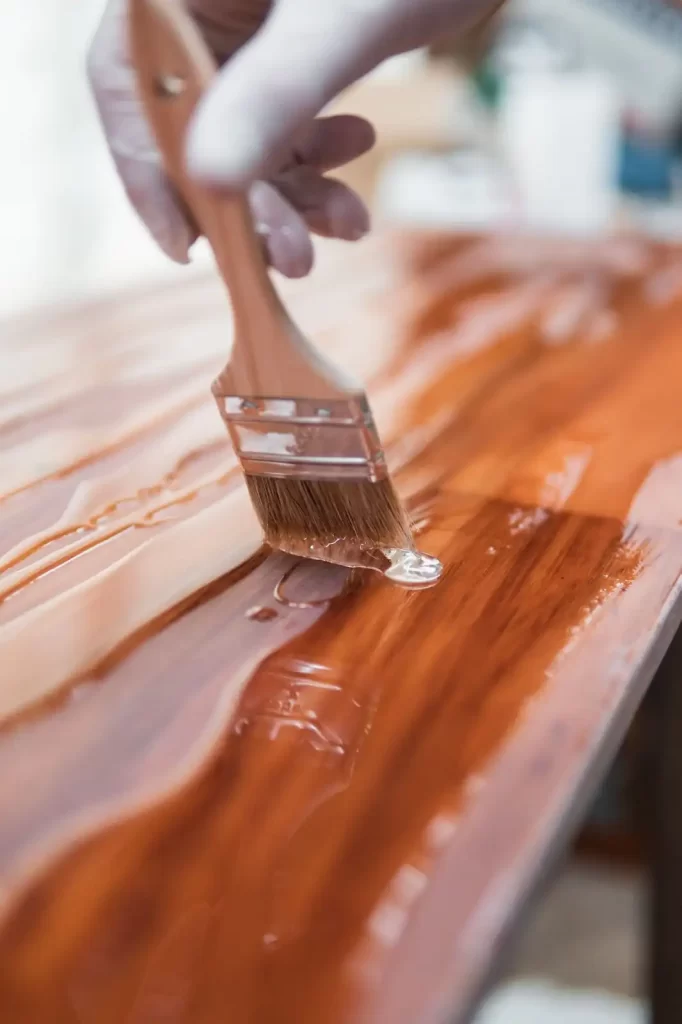 Deck Staining in Mtjuliettnpainter example 6